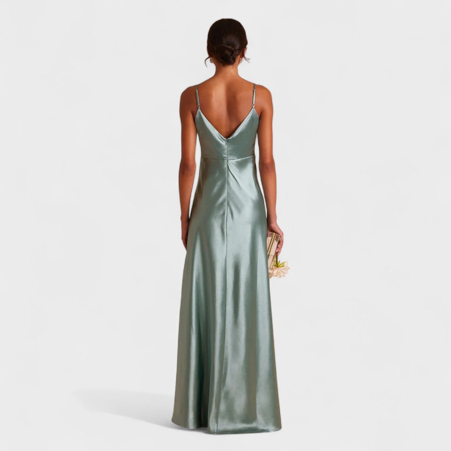 Lúcia - Robe longue Satin