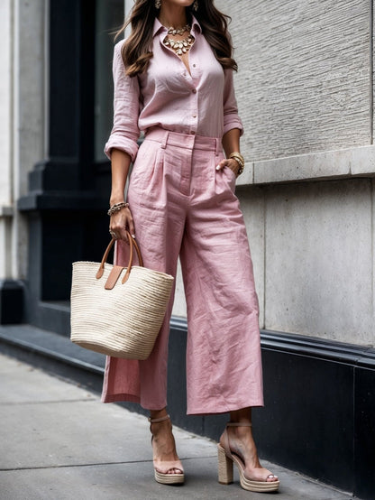 Isadora - Look Casual Chic Rose