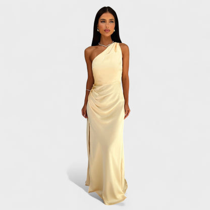 Aurélia - Robe longue en satin