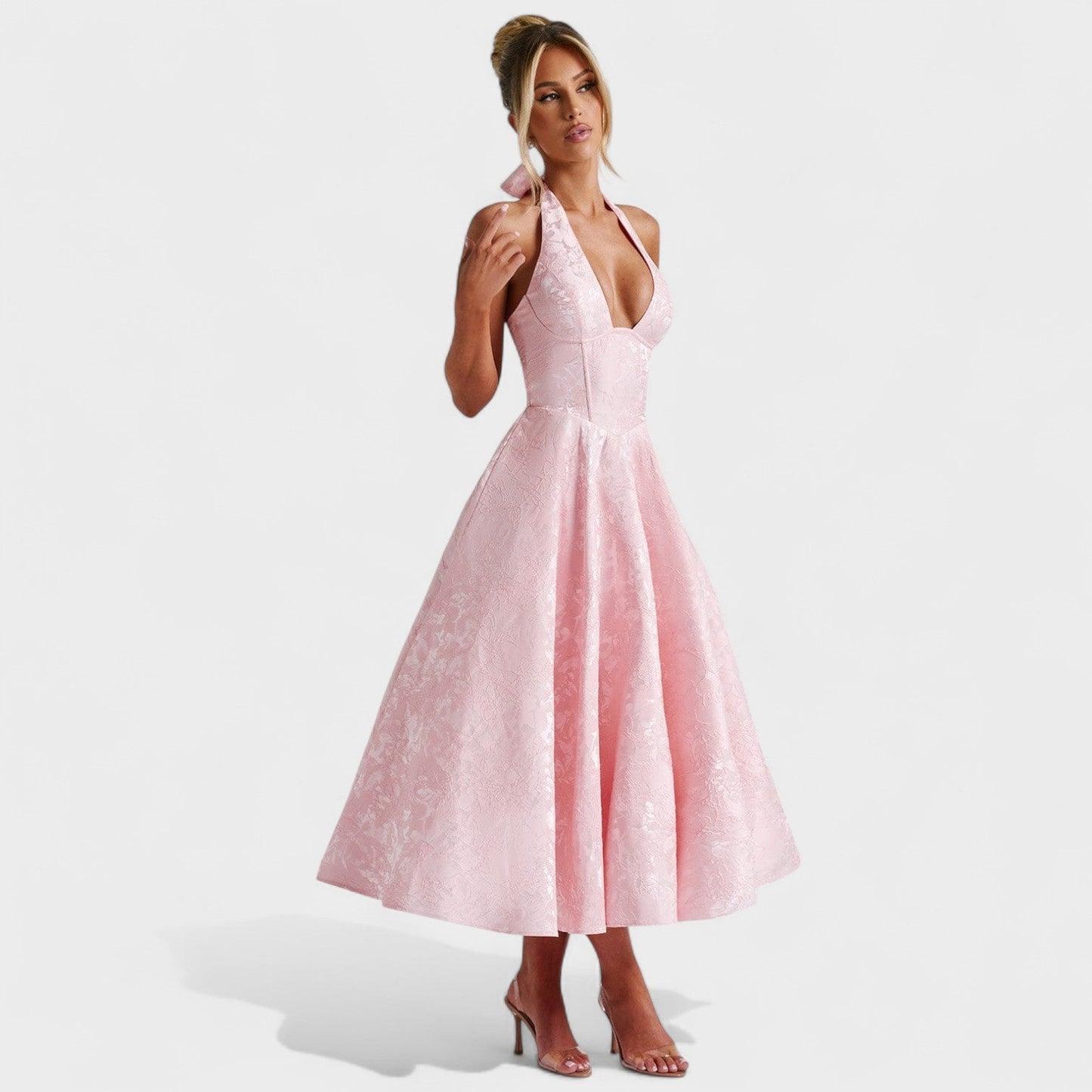 Efi - Robe midi texturée