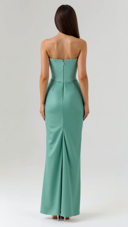 Esmeralda - Robe longue avec corsage