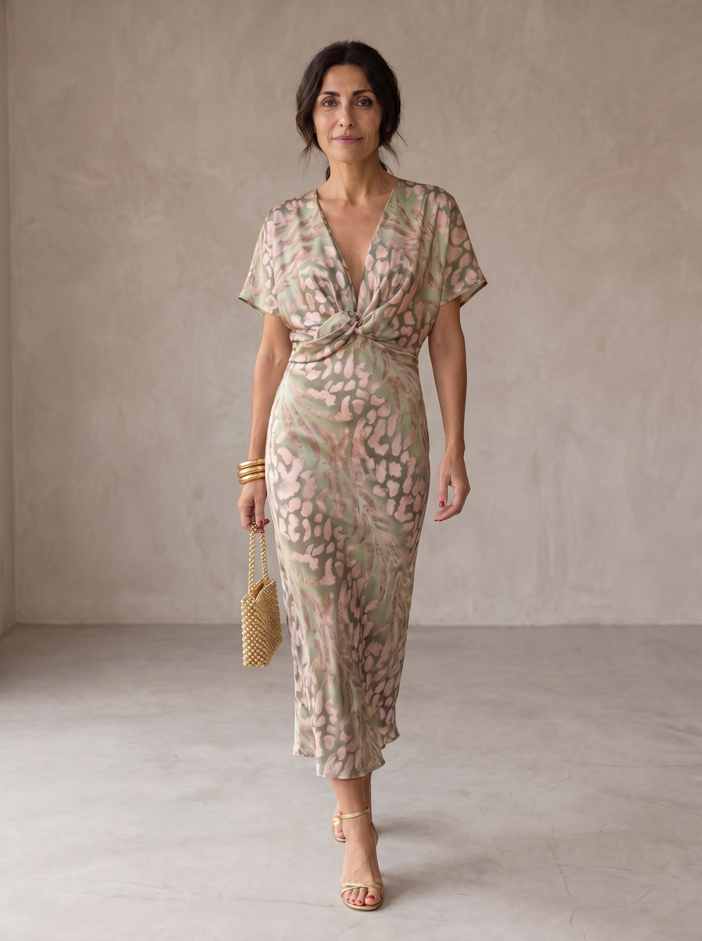 Antoinette | Robe Élégante en Tissu Léger et Fluide