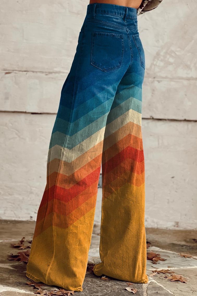 Agnès | Natural Pattern Pants