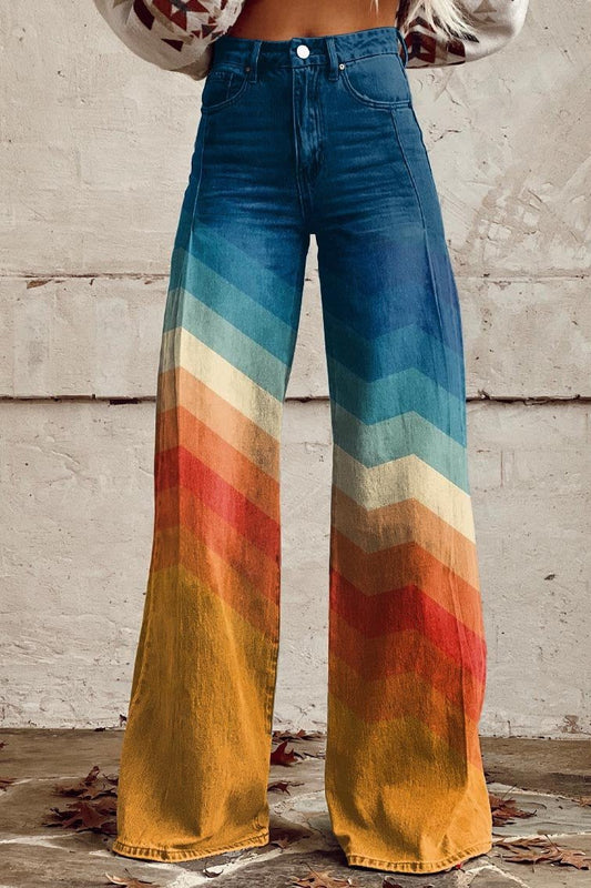 Agnès | Natural Pattern Pants
