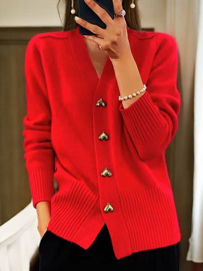Amy | Cardigan Élégant en Maille